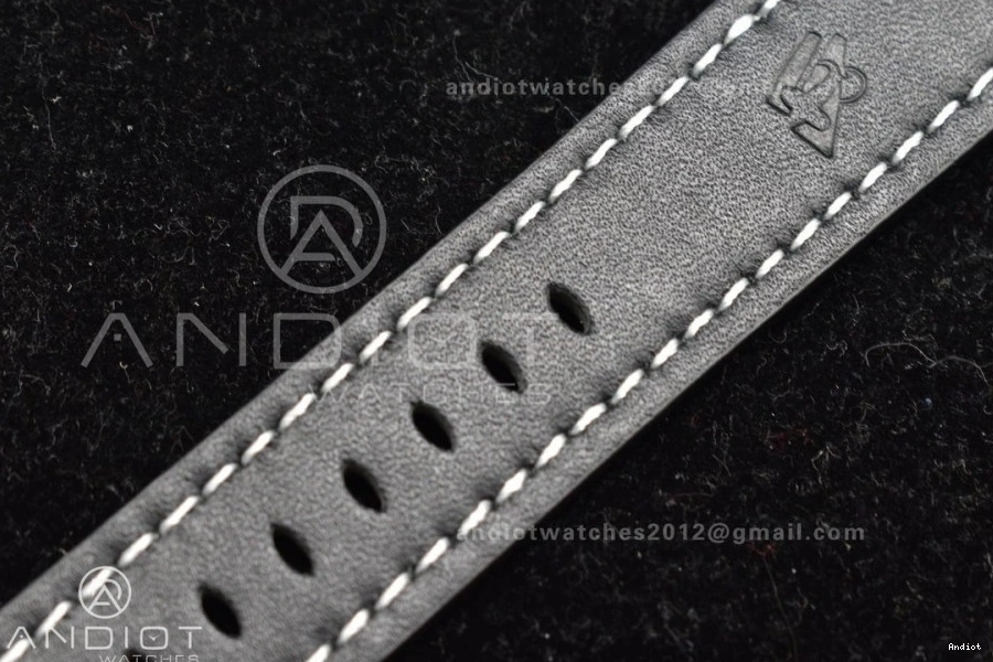 PAM732 Best Leather Green Brown  Dial Dark Edition P9010 1:1 on TTF Strap 0317